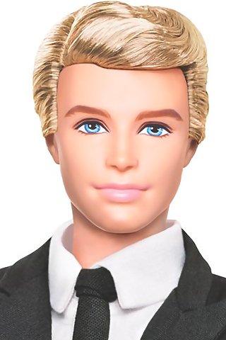 ken doll with real hair